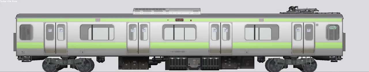 E231系通勤形電車(山手線) モハE231-521 507編成