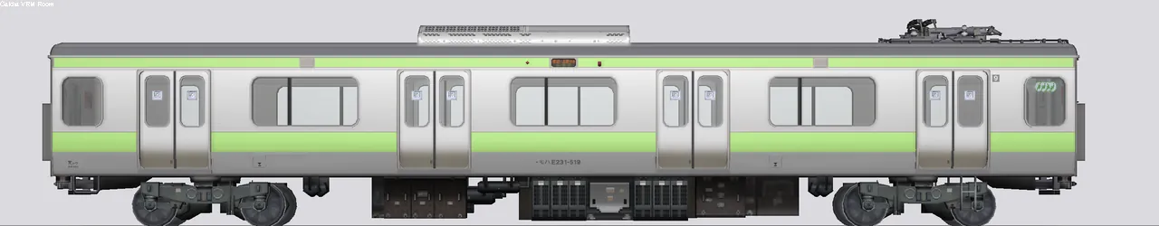 E231系通勤形電車(山手線) モハE231-519 507編成
