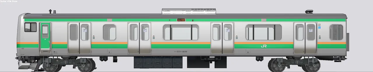 E231系近郊形電車 クハE231-8039 横コツS11編成