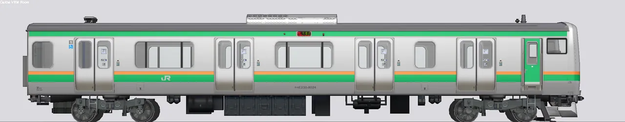 E231系近郊形電車 クハE230-8024 宮ヤマU524編成