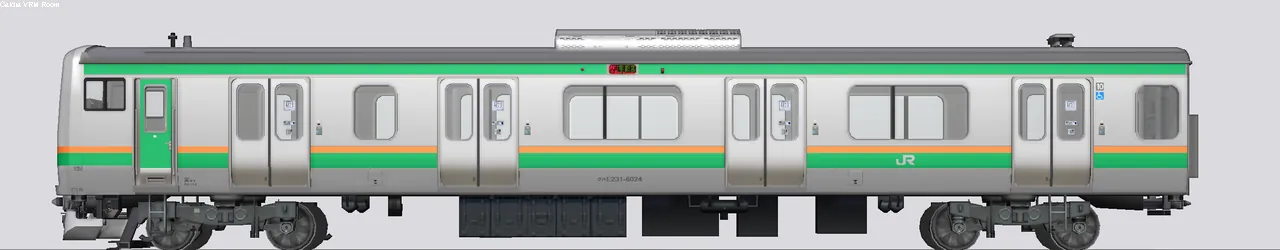 E231系近郊形電車 クハE231-6024 宮ヤマU524編成