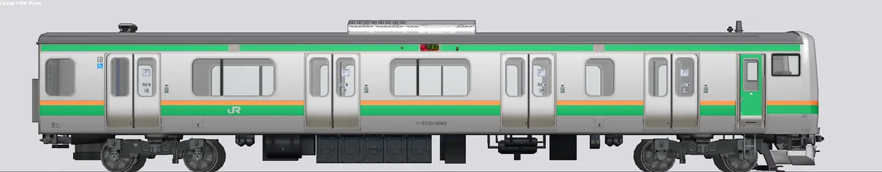 E231系近郊形電車 クハE230-6063 宮ヤマU105編成