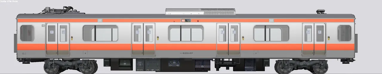 E233系通勤形電車(中央線) モハE233-417 中央線T17編成