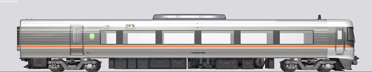 383系特急形電車 クロ383-102 A102編成