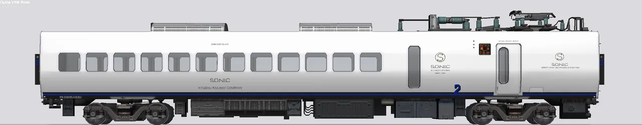 885系特急形電車 002