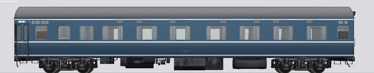 20系寝台客車 ナロネ21-103 日車製